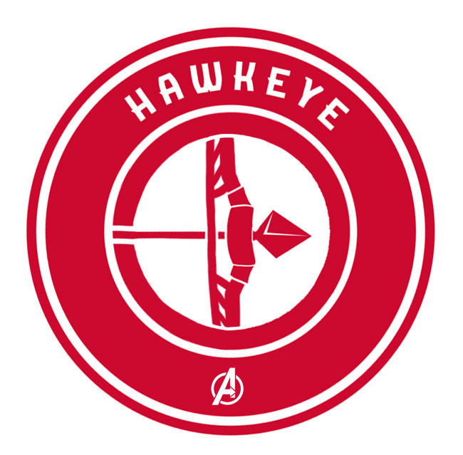 Hawks Hawkeye logo DIY iron on transfer (heat transfer)